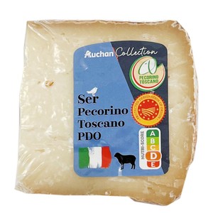 Ser Pecorino Toscano  Auchan Collection  na wagę ok.120 g