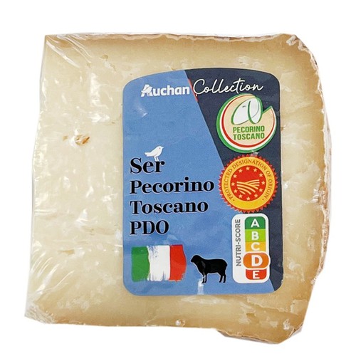 Ser Pecorino Toscano  Auchan Collection  na wagę ok.120 g