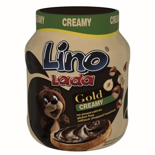 Krem czekoladowo - orzechowy Gold Creamy Lino Lada 350 g
