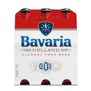 Holland Piwo bezalkoholowe alk.0.0% obj. Bavaria 6 x 330 ml