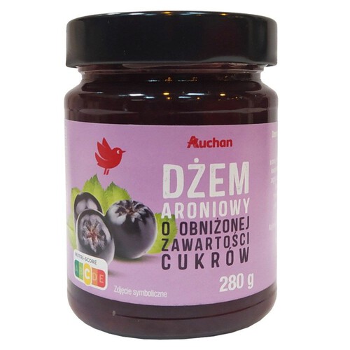 Dżem aroniowy Auchan 280 g 