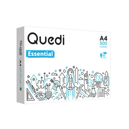 Papier Ksero A4 500 arkuszy 80 g Quedi Essential 1 sztuka