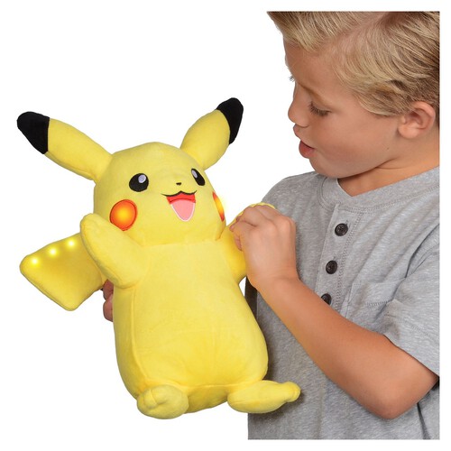 Power Action Pikachu - Maskotka  35 cm Pokemon 1 sztuka