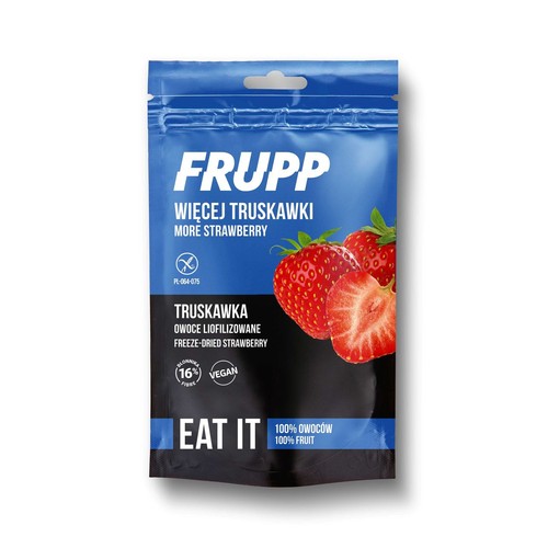 Przekąska Truskawka liofilizowana Frupp 13 g
