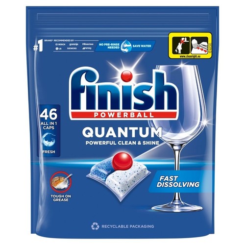 Kapsułki do zmywarki Quantum  Finish 46 tabletek