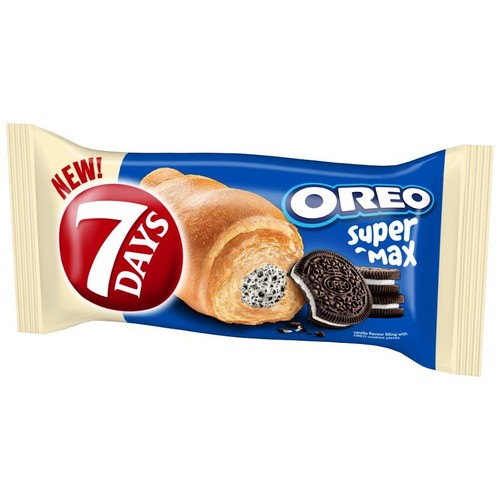 Croissant Super Max o smaku oreo 7 Days 98 g