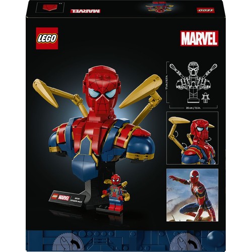 Zestaw Marvel Popiersie Iron Spider-Mana 76326 LEGO 1 sztuka