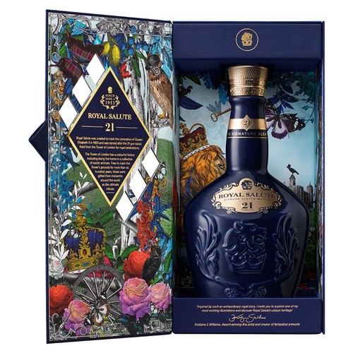 Whisky The Signature Blend 21YO alk. 40,0% obj. Royal Salute 700 ml