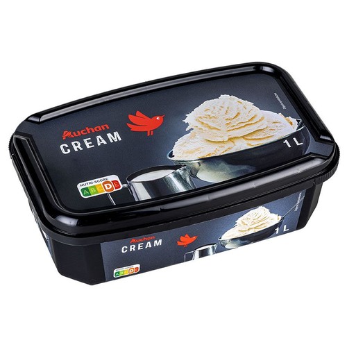 Lody śmietankowe Auchan 1 l