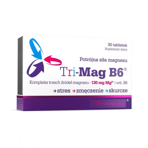 Tri-Mag B6 Magnez Olimp Labs 30 tabletek