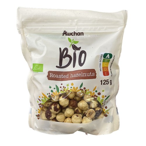 BIO Orzechy laskowe Auchan 125 g