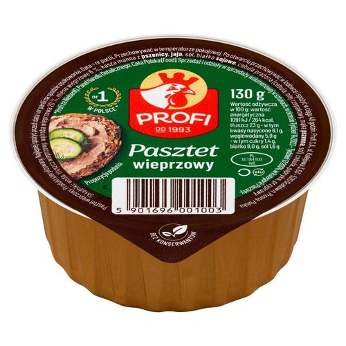 Pasztet wieprzowy Profi 130 g