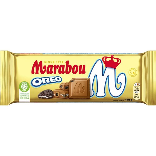 Czekolada mleczna Oreo Marabou 170 g
