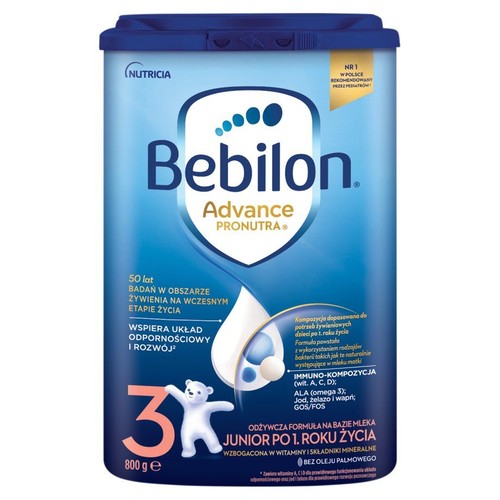 Mleko modyfikowane w proszku po 1 roku Bebilon 800 g
