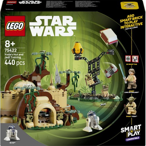 Star Wars™ SMART Play™: Chatka Yody i szkolenie Jedi 75422 LEGO 1 sztuka