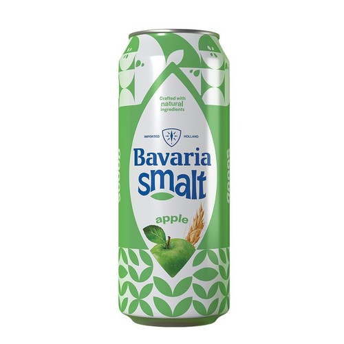 Piwo bezalkoholowe smakowe Smalt Apple alk. 0,0% obj. Bavaria 500 ml
