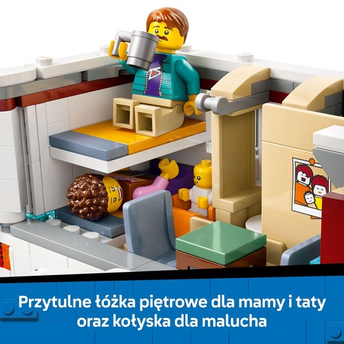 City Wakacyjny kamper pełen przygód 60454 LEGO 1 sztuka
