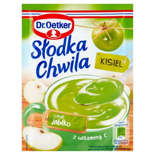 Słodka chwila kisiel jabłkowy z witaminą C  Dr. Oetker 30 g