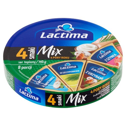 Ser topiony mix 4 pory roku Lactima 140 g