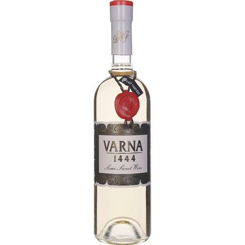 Wino bułgarskie białe półsłodkie alk. 11,0% obj. Varna 750 ml