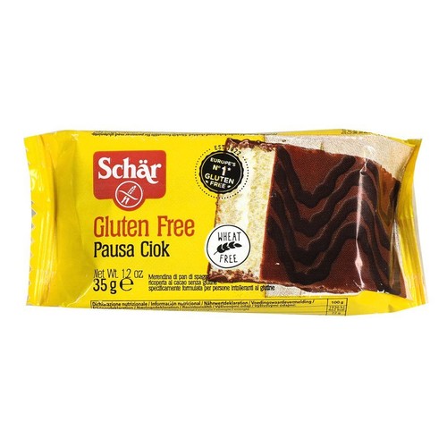 Bezglutenowe torciki kakaowe Schär 35 g
