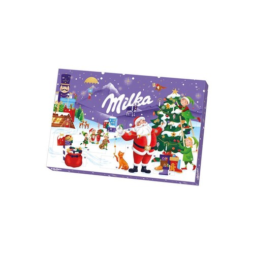 Kalendarz adwentowy praliny czekoladowe Milka 200 g