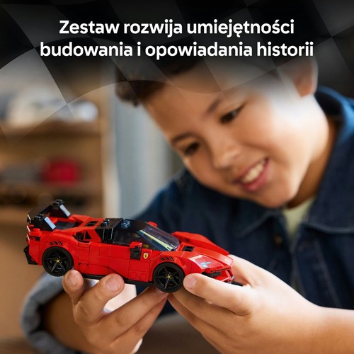 Speed Champions Samochód sportowy Ferrari SF90 XX Stradale 77254 LEGO 1 sztuka