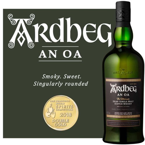 Whisky An Oa Single Malt alk.46.6% obj. Ardbeg 700 ml