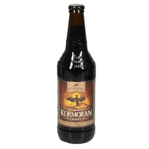 Piwo ciemne owsiane niefiltrowane alk. 4.5% obj. Kormoran 500 ml