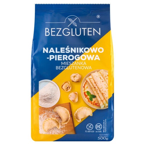 Mieszanka naleśnikowo makaronowo pierogowa  Bezgluten 500 g