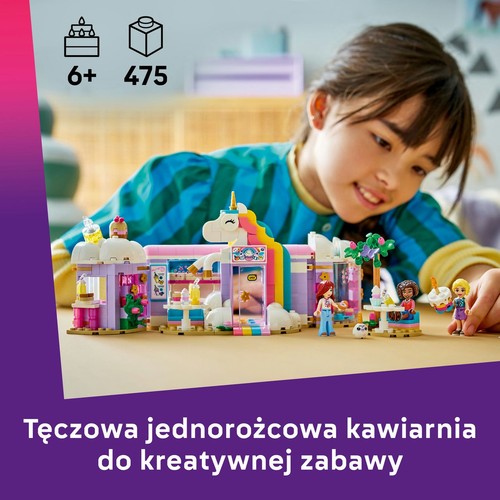 Zestaw Friends Jednorożcowa kawiarnia 42684, do odgrywania ról LEGO 1 sztuka