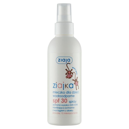 Mleczko dla dzieci wodoodporne SPF 30 Sopot Sun ZIAJA 170 ml