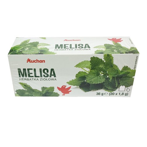 Melisa herbata ziołowa  Auchan 36 g