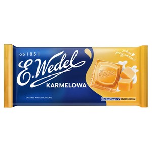 Czekolada biała karmelowa E.Wedel 80 g