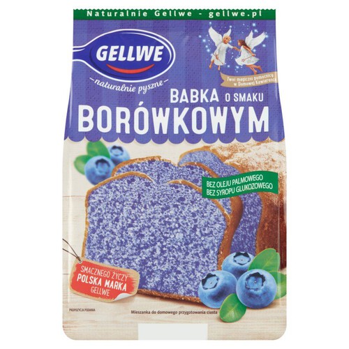 Babka o smaku borówkowym Gellwe 375 g