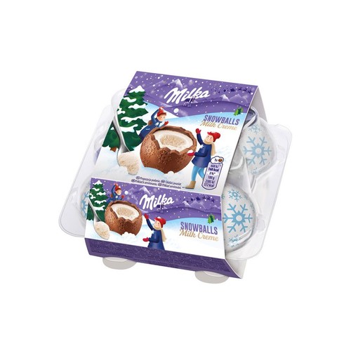 Snowballs czekoladowe kule Milka 112 g