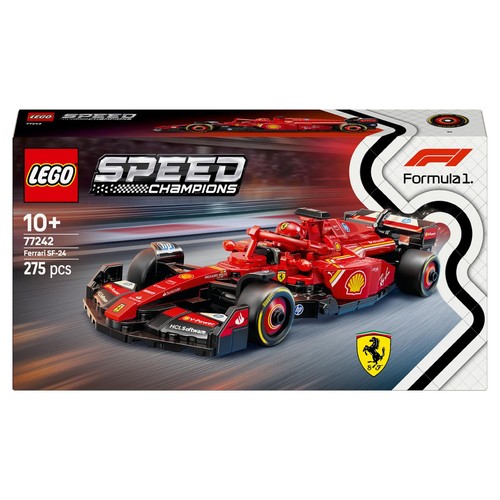 Pudełko z zestawem LEGO Speed Champions Ferrari 