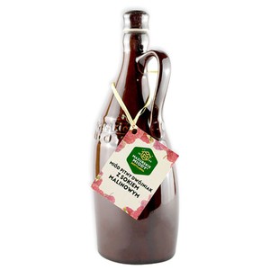 Miód pitny dwójniak z sokiem malinowym alk.16% obj. Mazurskie Miody 600 ml