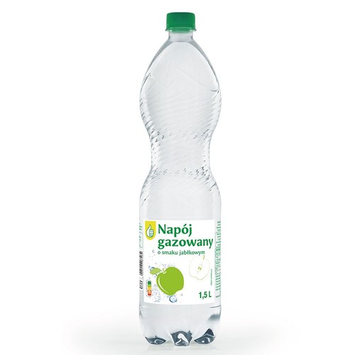 Napój gazowany o smaku jabłkowym  Auchan 1,5 l