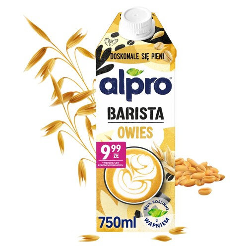 Barista Napój owsiany Alpro 750 ml