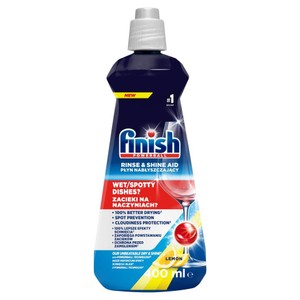 Płyn nabłyszczający do zmywarki cytrynowy FINISH 400 ml