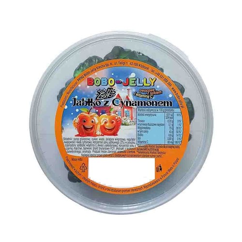 Żelki o smaku jabłka z cynamonem BOBO-JELLY 400 g