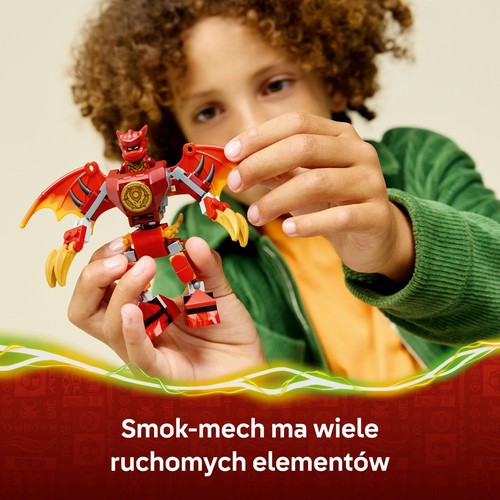 Mech NINJAGO® Smok-mech Kaia — zestaw bitewny 71851 LEGO 1 sztuka