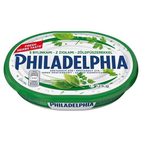 Serek twarogowy z ziołami  Philadelphia 125 g