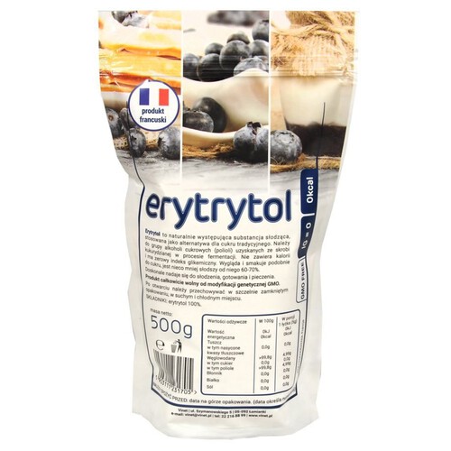 Erytrytol. Słodzik Vinet 500 g