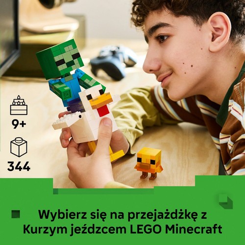Minecraft Kurzy jeździec 21582 LEGO 1 sztuka