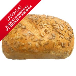 Chleb pszenno-żytni ze słonecznikiem Piekarnia Auchan 450 g