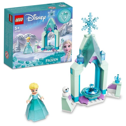 Disney Dziedziniec zamku Elzy 43199 LEGO 1 sztuka