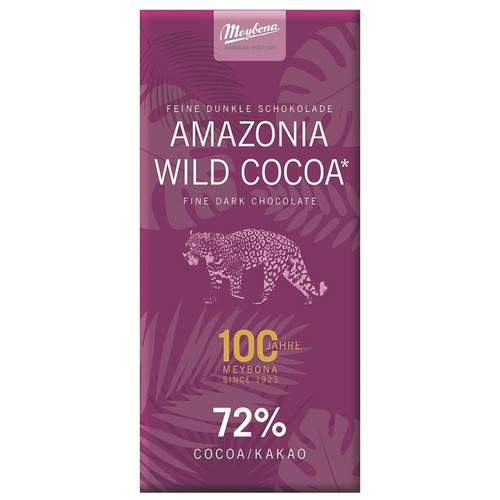 Czekolada gorzka Amazonia 72% kakao Meybona 100 g