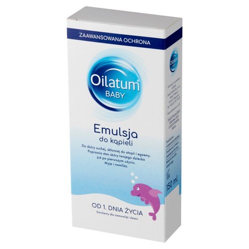 Emulsja do kąpieli dla niemowląt Oilatum Baby 150 ml